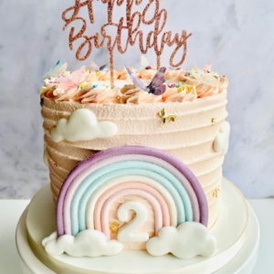 Rainbow Birthday Cake