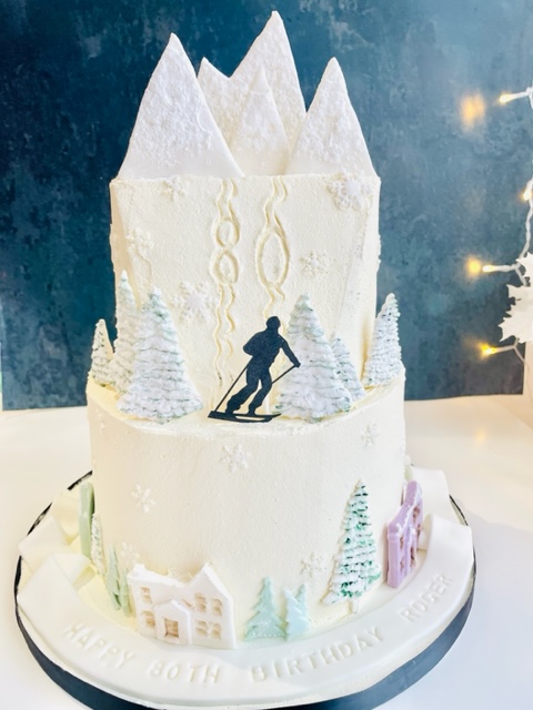 Snowy Mountain Cake Snowy Mountain Cake