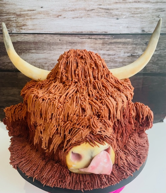 Highland Cow Cake Highland Cow Cake